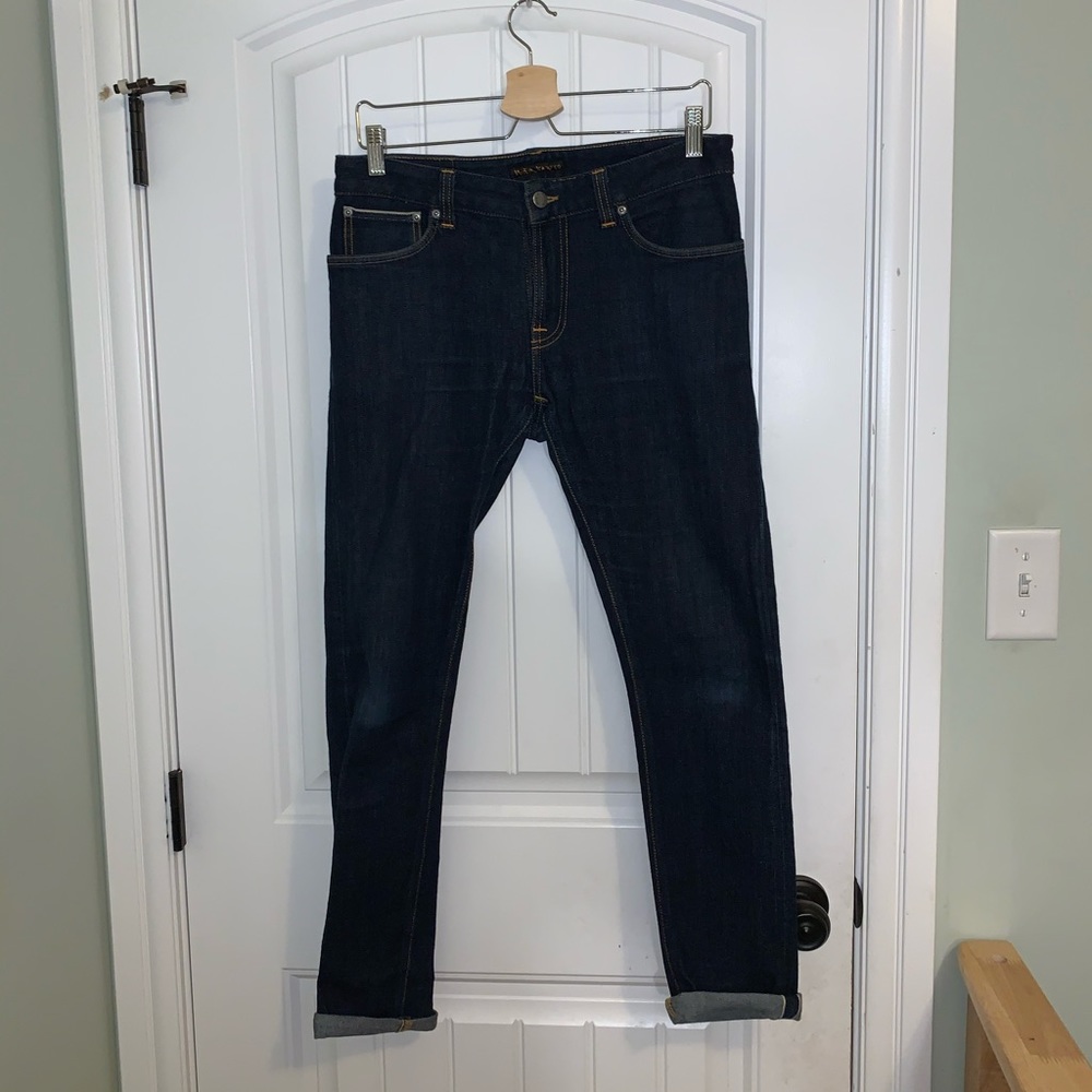 Nudie jeans skinny Lin selvedge denim